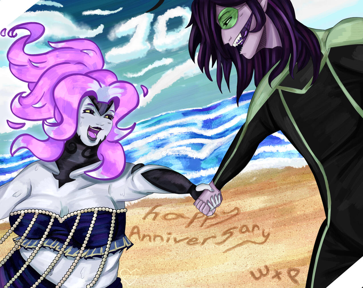 10 year anniversary art